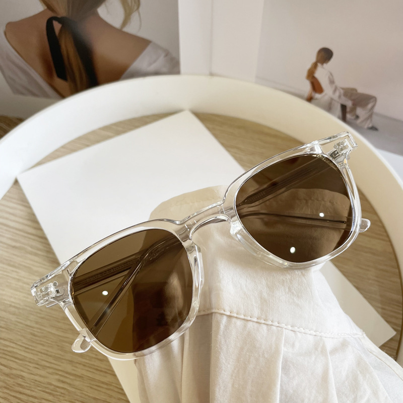 Polarized Sunglasses UV Protection Round Face Glasses - الصورة 7