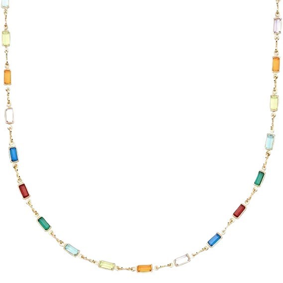 Ladies' Crystal Necklace Jewelry - الصورة 4